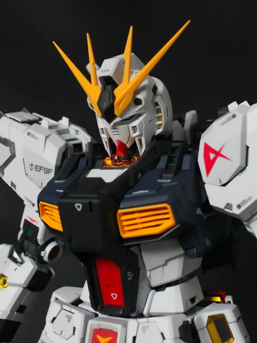 Nu Gundam — Clean Build oleh jasarakitgundam.id